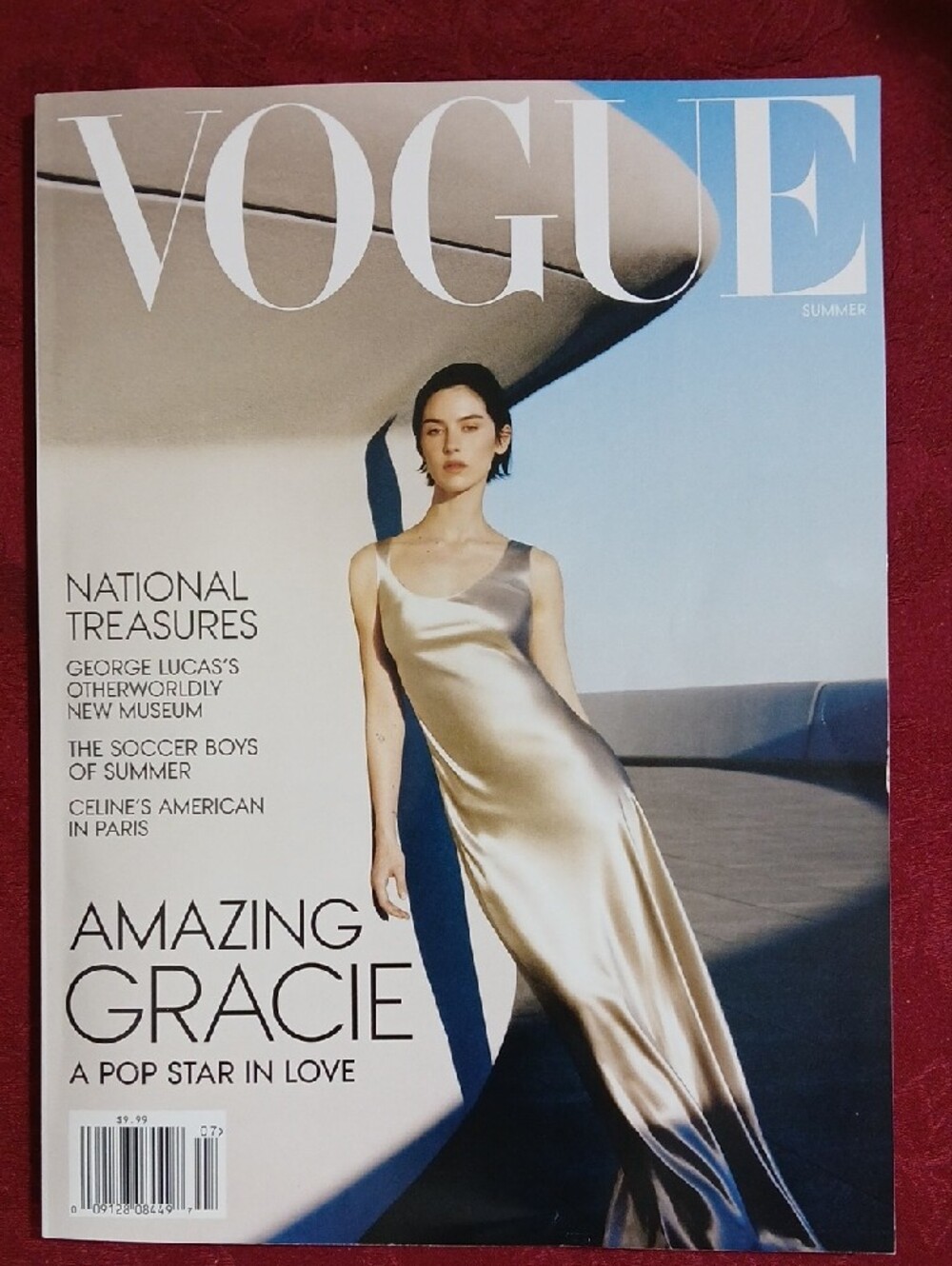 Vogue Magazine USA Summer 2026 Gracie Abrams